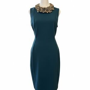 Calvin Klein Teal Midi Dress